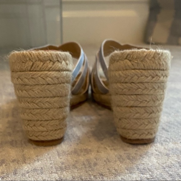 Stubbs & Wootton “Kelly”jute wedge. - Picture 4 of 7